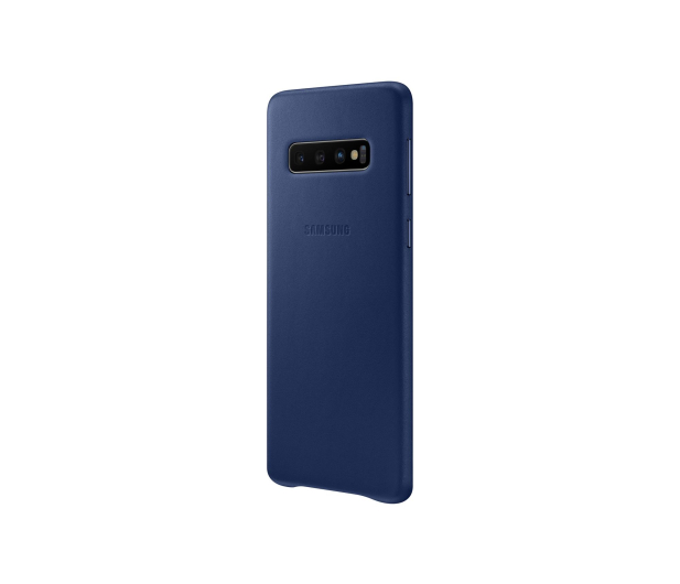 Etui Leather Cover do Samsung Galaxy S10 granatowe - 478371 - zdjęcie 4